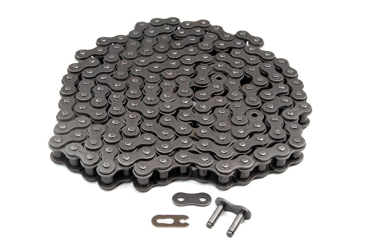 Riveted Roller Chain - Standard: 120 Chain Size, 10 ft. Length, 131541