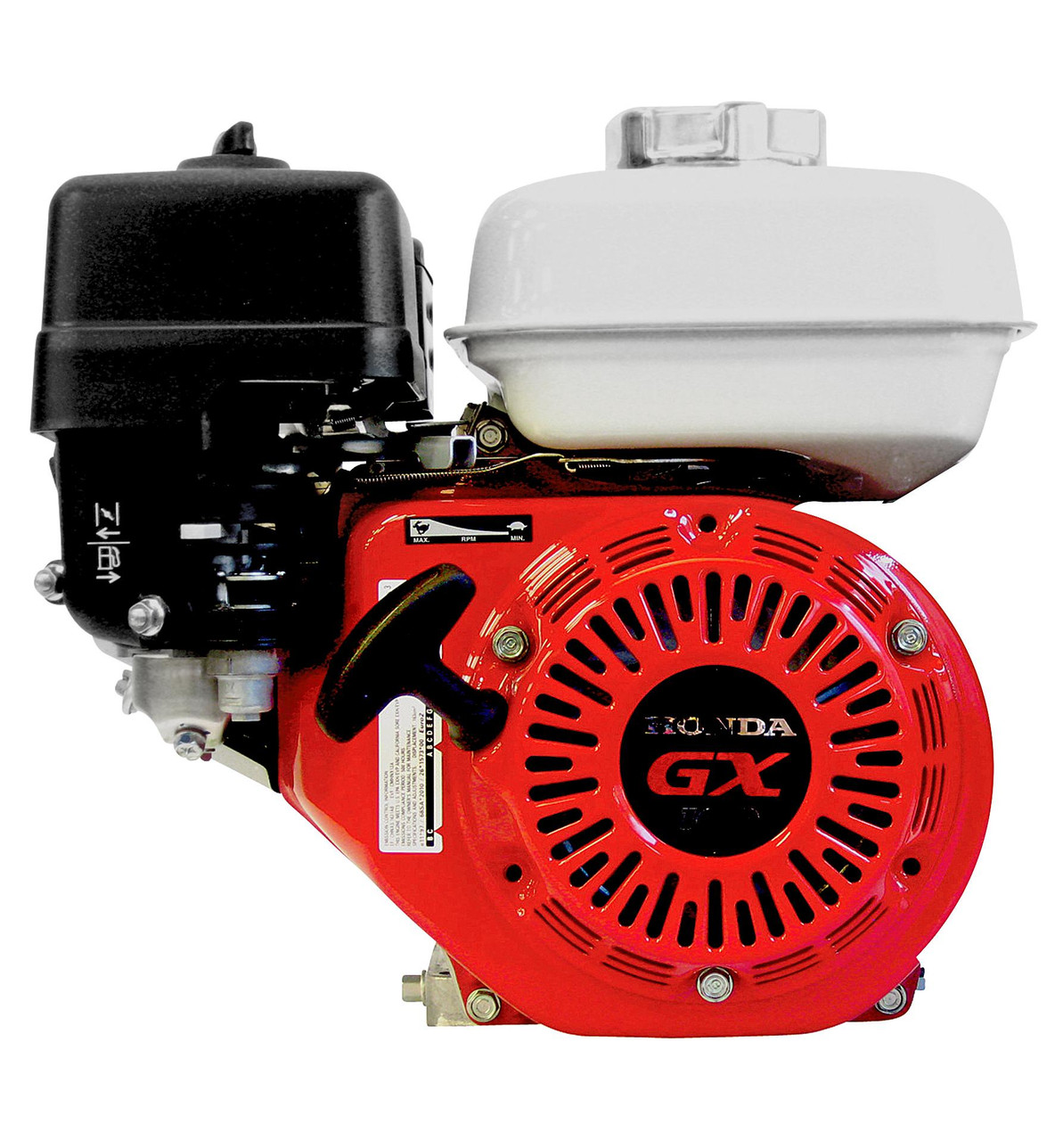 Assorted HONDA GX Engines: GX240UT2QAE2 MFG. No., 7.9 HP, Shaft