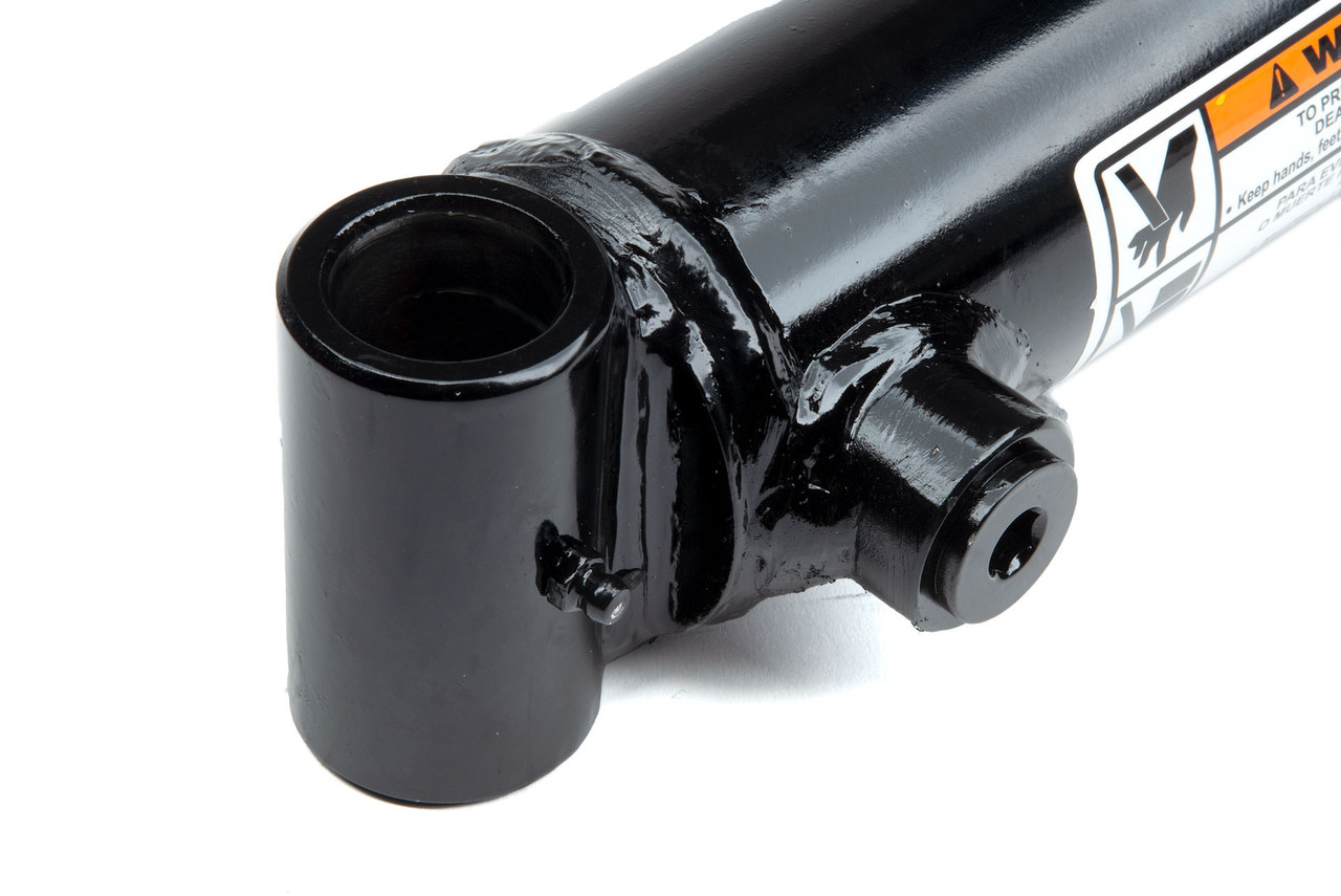 Welded Cross Tube Hydraulic Cylinder: 4 Bore x 96 Stroke, 2.25 Rod
