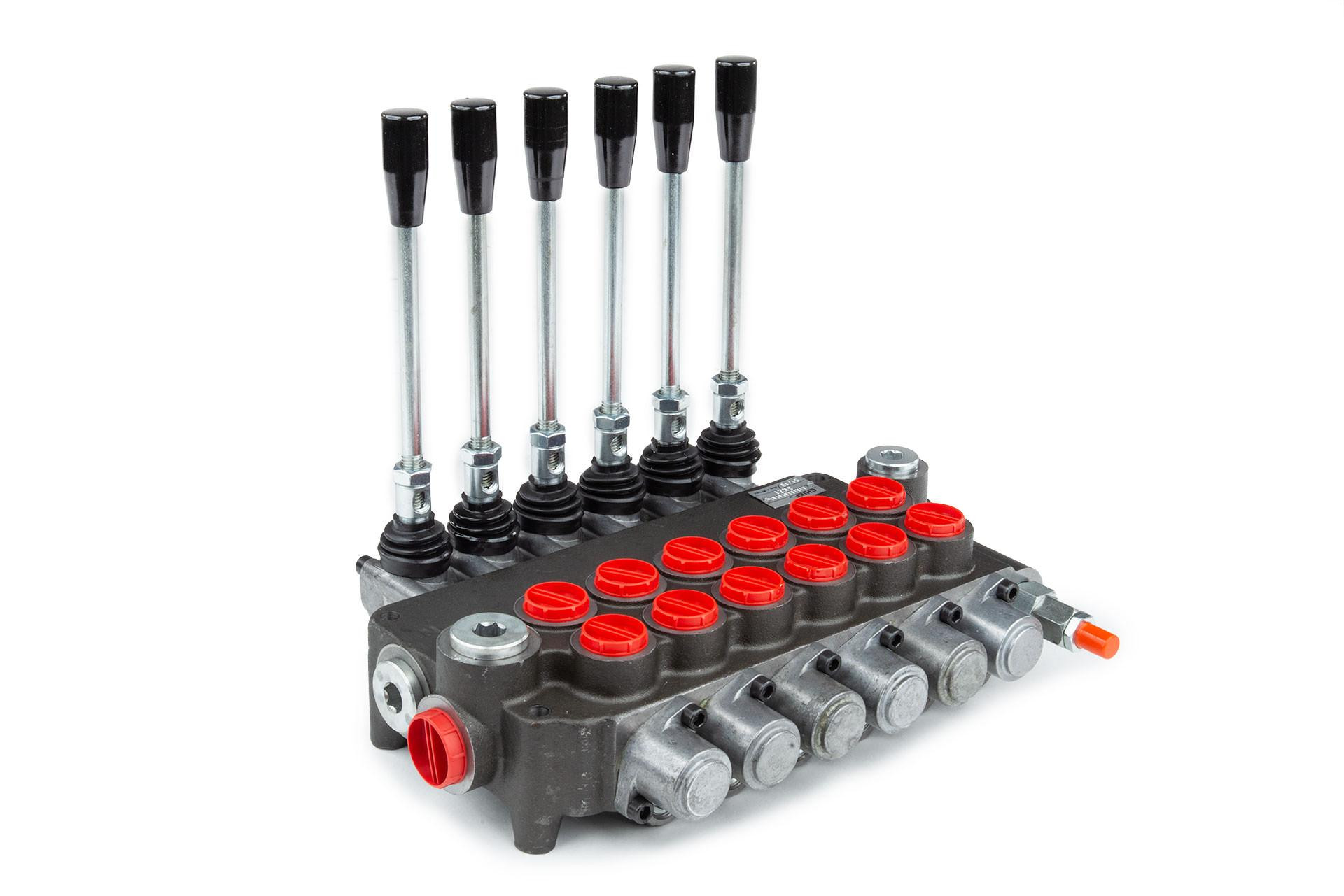 Directional Control Valve, 21 GPM, SAE 10/12 Inlet/Outlet, 1 Spool