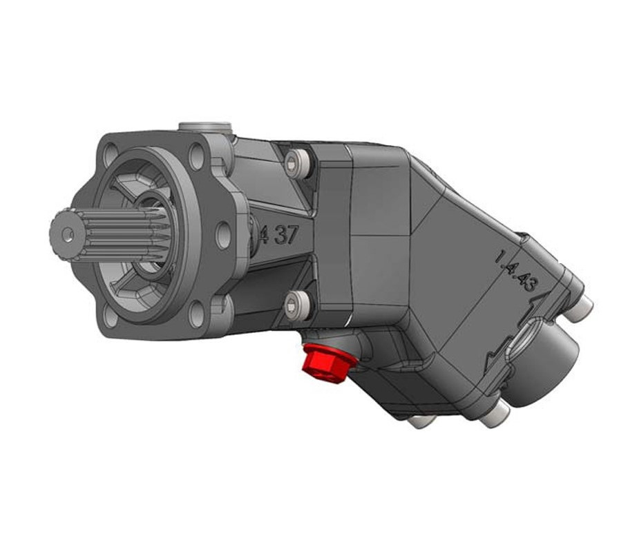 OMFB HPM3 Series Hydraulic Piston Motor - 2.44 (40) Displ., SAE 16 ...