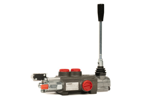 Directional Control Valve with Microswitches 10 GPM, SAE 10 Inlet/Outlet, 1 Spool