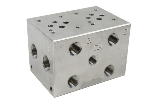 D03 Manifold: MFG. No. AD03S022P, Series, 2 Section