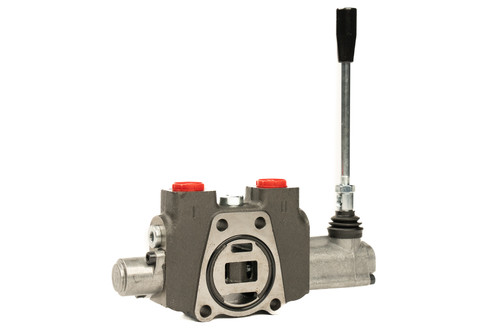 PC100 Sectional Valve Work Section, 4 Way 3 Pos, Motor, Spring Center