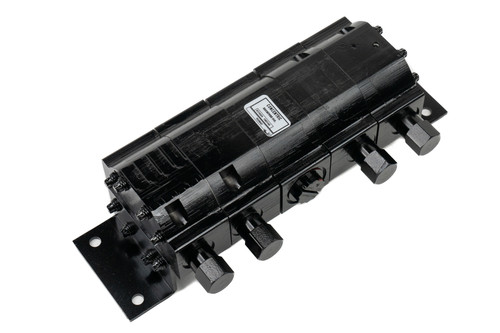 Concentric Rotary Flow Divider 4 Section: 0.813 CID per section, 7-14 GPM Flow Range