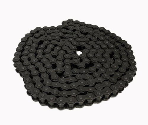 Riveted Roller Chain - Double Strand: 100-2 Chain Size, 10 ft. Length