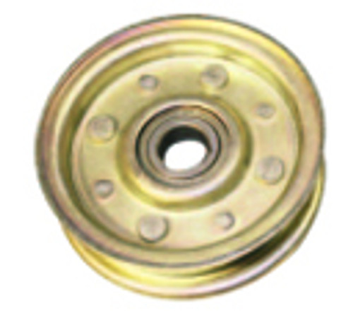 Flat Type Idler Pulleys: 5/8 I.D., 4 O.D., 3/4 Width