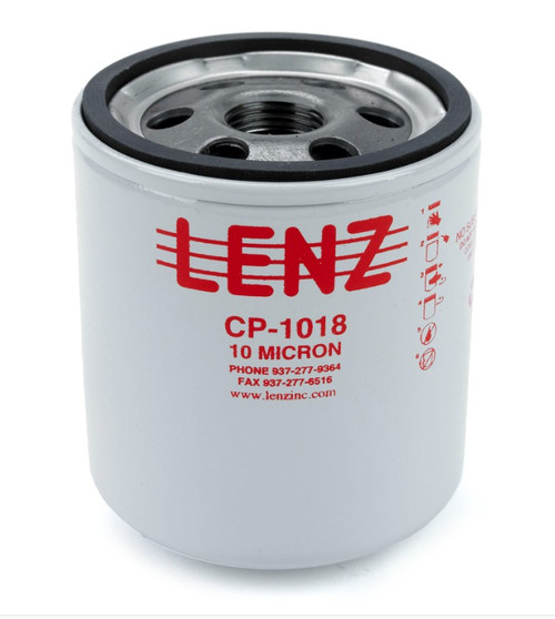 Lenz Replacement Elements: 25 Micron, 200 PSI, 20 GPM, 1”-12 UNF