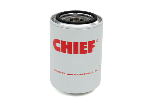 Chief Spin-On Filter Replacement Elements: 10 Micron,  1”-12 UNF