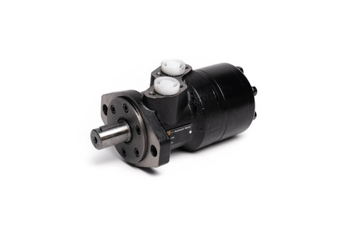 Hydro Custom BM2 Series Hydraulic Motor - 3.0 (50) Disp, 1/2 NPT Ports, 1in Straight Key Shaft, 2 Bolt Flange