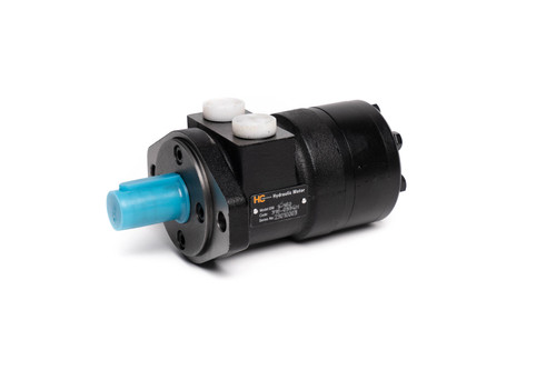 Hydro Custom BM1 Series Hydraulic Motor - 3.0 (50) Displ., 1/2 NPT Ports, 1” 6-Tooth Spline Shaft, 4-Bolt Flange, Type H