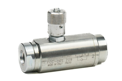 In-line Shuttle Valves - SAE-06 Port Size, 5075 PSI, 7.9 GPM