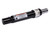 Single Acting Snowplow Hydraulic Cylinder: Body OD 2 in., 10 Stroke, 1.5 Rod, Artic