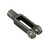 Yoke Ends, Straight Adjustable 1/2-20 Thread, 1/2 Hole