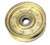 Flat Type Idler Pulleys: 1/2 I.D., 4 O.D., 1 Width