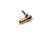 Female Bronze Rod End With Stud,1 3/8 L, 5/16-24 Thread, 3200 Radial Load