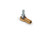 Female Bronze Rod End With Stud,1 3/8 L, 5/16-24 Thread, 3200 Radial Load