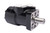 BM1 Hydraulic Motor: 9.76 CID, 1" Straight Parallel Key Shaft, 435 PSI, 4-Bolt Flange, Staggered SAE 10 Ports