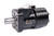 BM1 Hydraulic Motor: 9.76 CID, 1" Straight Parallel Key Shaft, 435 PSI, 4-Bolt Flange, Staggered SAE 10 Ports