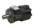 BM2 Hydraulic Motor: 24.4 CID, 1” Straight Woodruff Key Shaft, 2-Bolt Flange, 1305 PSI, Parallel SAE 10 Ports