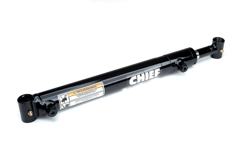 Chief LD Loader Welded Hydraulic Cylinder: 1.5 Bore x 18 Stroke - 1 Rod
