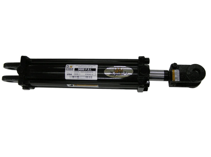 Prince Tie-rod Hydraulic Cylinder: 2.5 Bore x 30 Stroke -  Prince No. B250300ABAAA07B