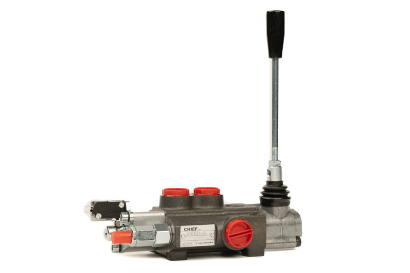 Directional Control Valve with Microswitches 10 GPM, SAE 10 Inlet/Outlet, 1 Spool