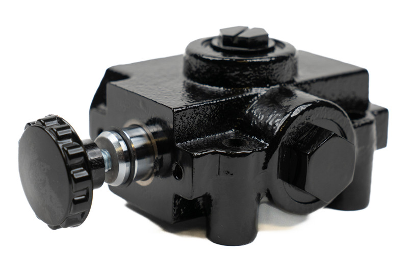 SS Series Two-position Selector Valve: No. SS-2A1E, 20 GPM, Lever Handle