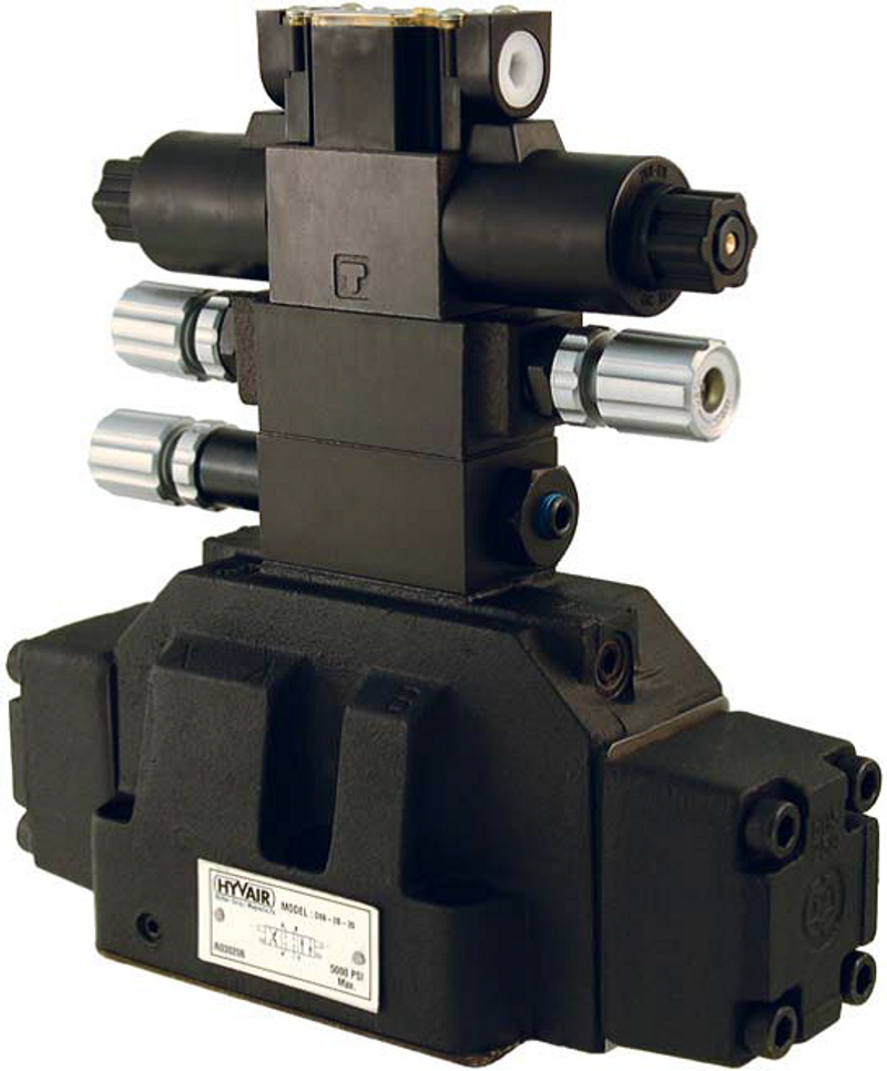 Modular Valves: MFG. No. MRV-03-W-2, 15 GPM, 4500 PSI Max, D03 Modular Relief Valve