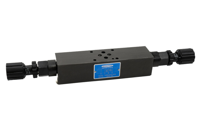 Modular Valves: MFG. No. MRV-05-W-2, 30 GPM, 4500 PSI Max, D05 Modular Relief Valve