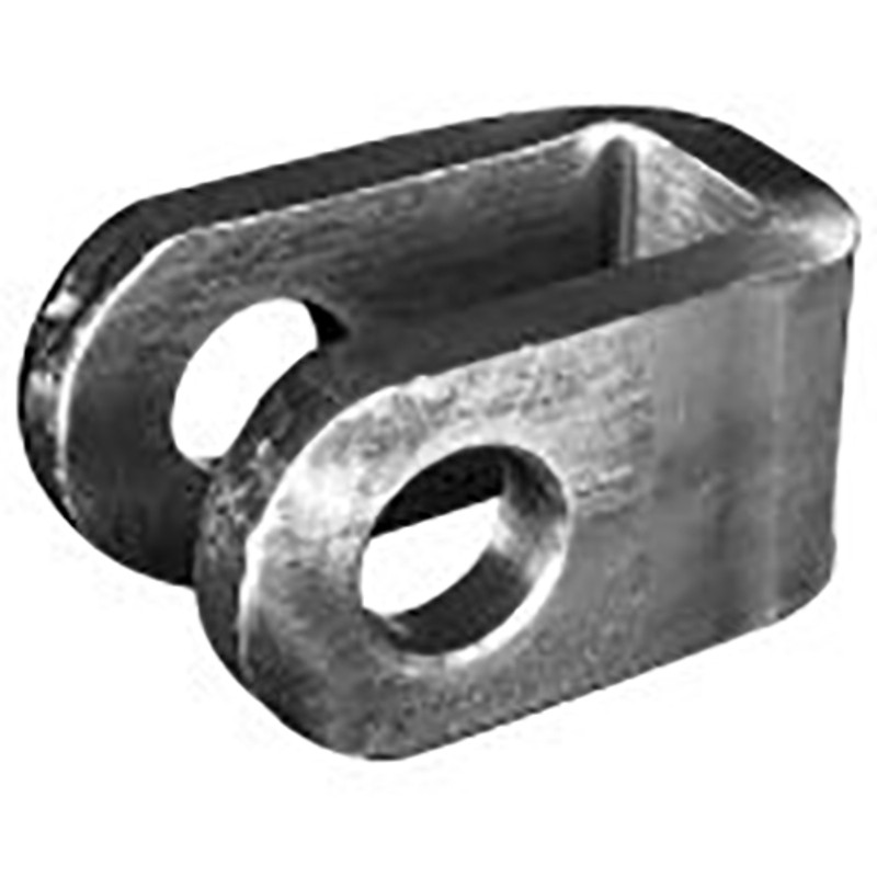Formed Rod End Clevis: 3.38 length, 2.48 Width, 1.01 pin hole dia.