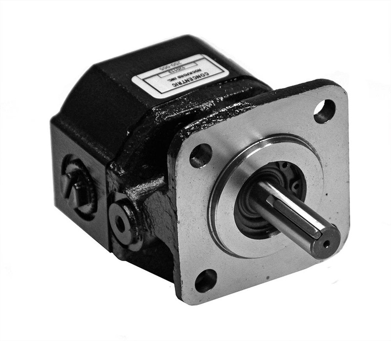 Haldex GC Hydraulic Gear Pump, 1 GPM at 1800 RPM, 4-Bolt 1.78 in Dia Pilot