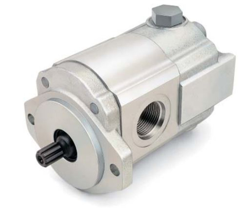 Hydraulic Gear Pump, 0.976 CID CW 11.4 GPM 3000 RPM Max, SAE10 Port Size