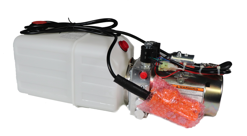 Maxim Double Acting Power Unit 1.5 Gallon, 6 QT Poly, 2850 PSI Solenoid Operated