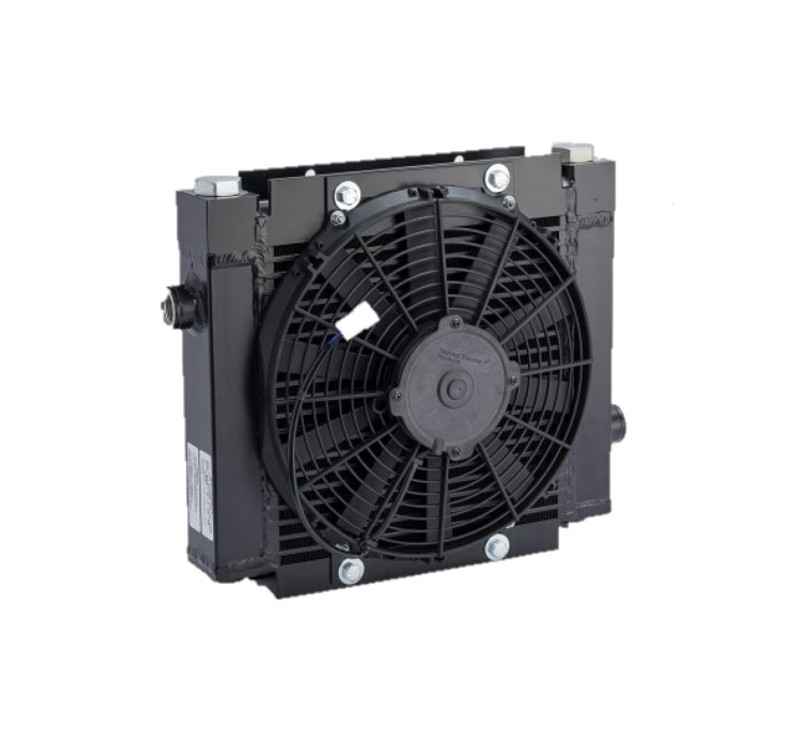 Thermal Transfer MA Series (w/Fan): 3-27 GPM, 9.02 L x 7.03 W x 3.8, SAE12