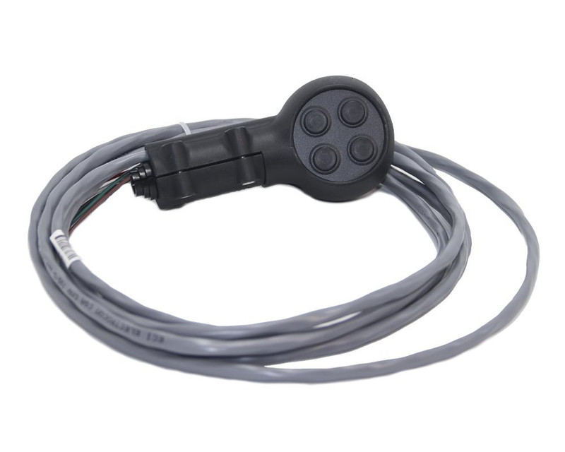 SureGrip Controls AU Handle Black, 4 Momentary Buttons, 10 Foot Wire Harness. Sealed Switches.