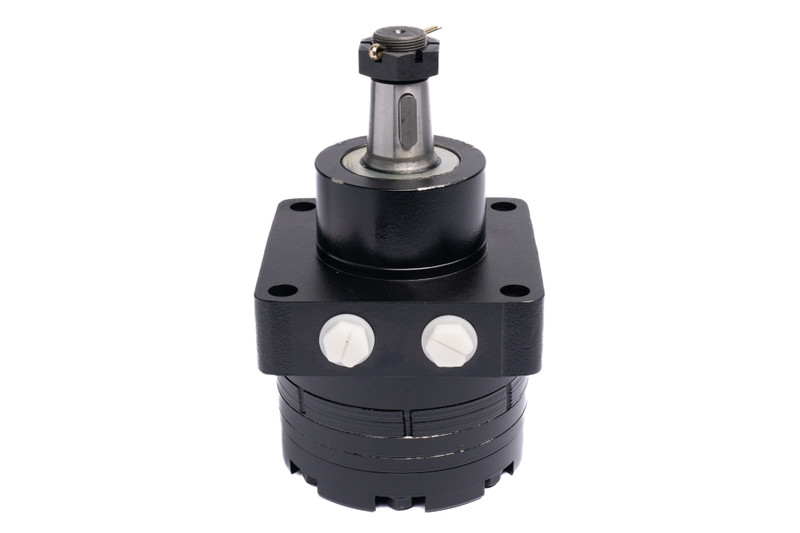 BMEW Hydraulic Motor: 7.62 CID, 1 1/4" Taper 1:8 Parallel Key Shaft, 2900 PSI, Parallel SAE 10 Ports