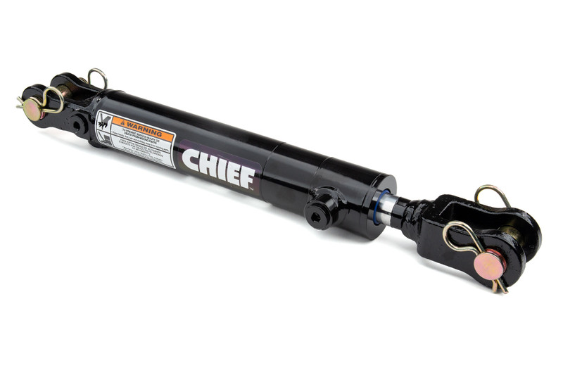 Tie-rod Alternative Hydraulic Cylinder: 2 Bore x 8 Stroke, 1.125 Rod