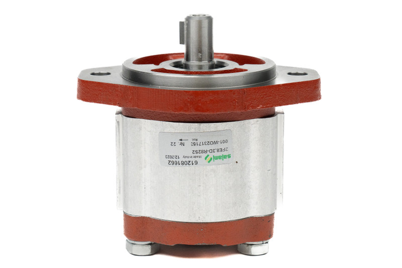 Salami 2PE Series Gear Pump- 0.40 (6.5) Displ., SAE-A 2 Bolt Mount, 5/8-9T SPLINE, Clockwise Rotation