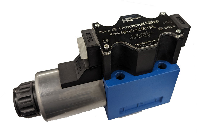 Hydro Custom Cetop D05 (ISO NG10) Solenoid Operated  Directional Valve - 24 VDC BOX, 4 way, 2 position, Spring Return Hydro Custom Cetop D05 (ISO NG10) Solenoid Operated  Directional Valve - 24 VDC BOX, 4 way, 2 position, Spring Return
