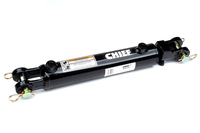 Chief WC Welded Hydraulic Cylinder: 3 Bore x 48 Stroke - 1.5 Rod