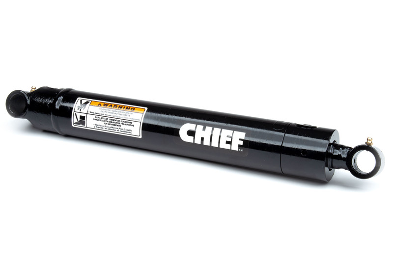Welded Hydraulic Cylinder: 3 Bore x 20 Stroke, 1.5 Rod