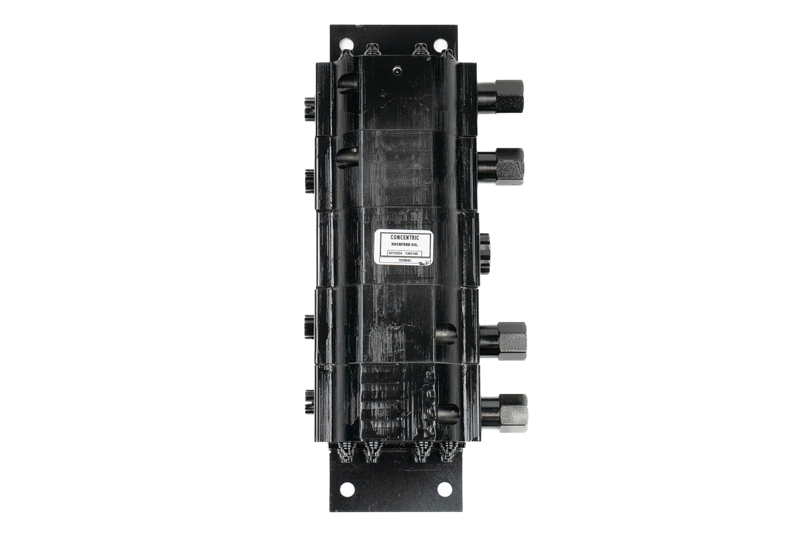 Rotary Flow Dividers: 0.258 CID per section, 2.5-5 GPM Flow Range