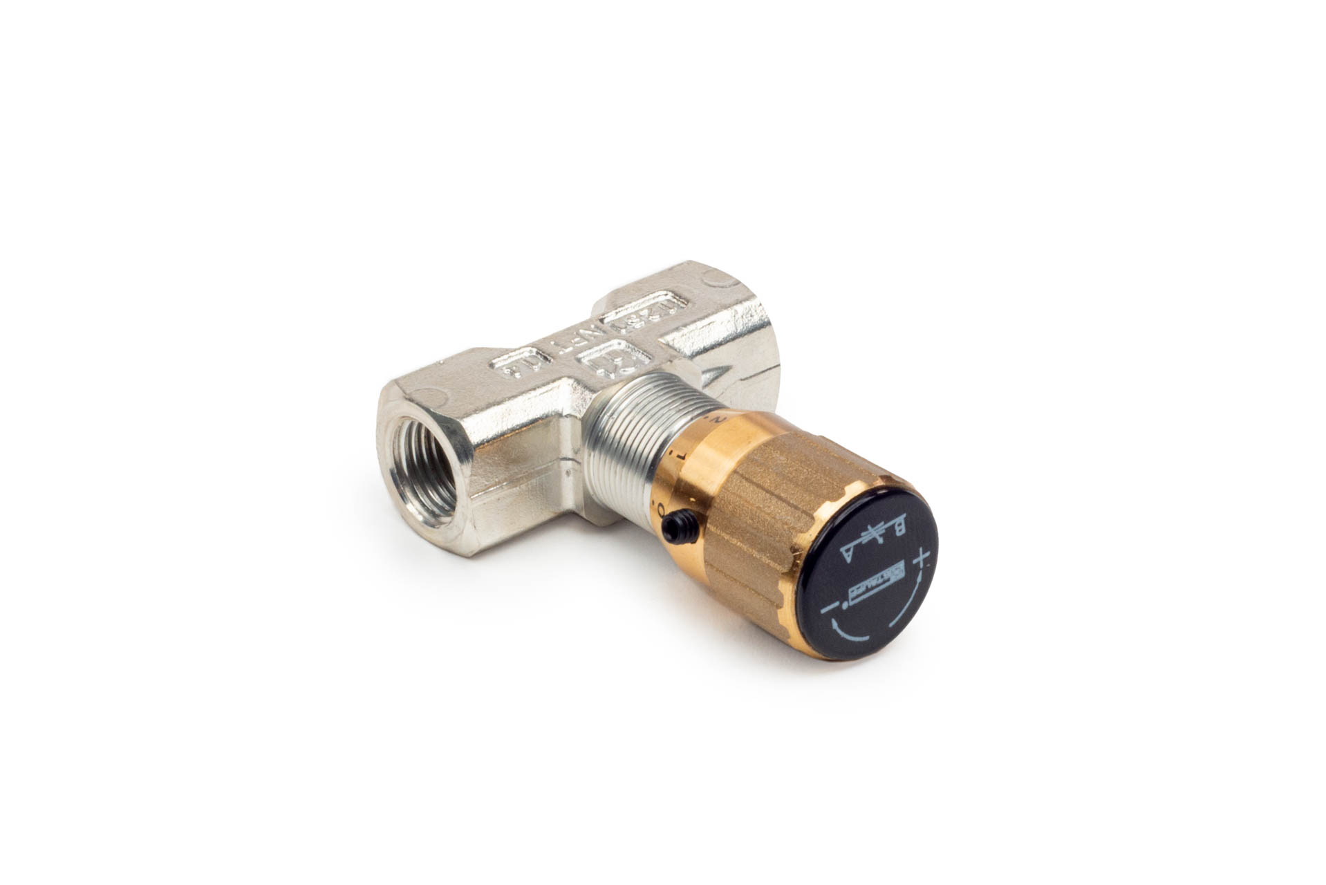 【画像追加中】VALVE INDEX Needle Valve, Nickel Plated, 3000 PSI, 1/4 NPT Port