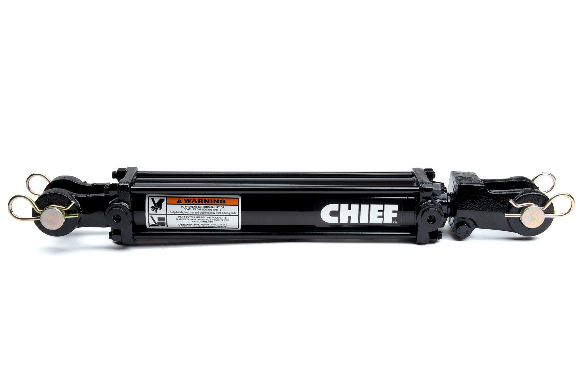 Tie-rod Hydraulic Cylinder: 3 Bore x 8 Stroke, 1.25 Rod