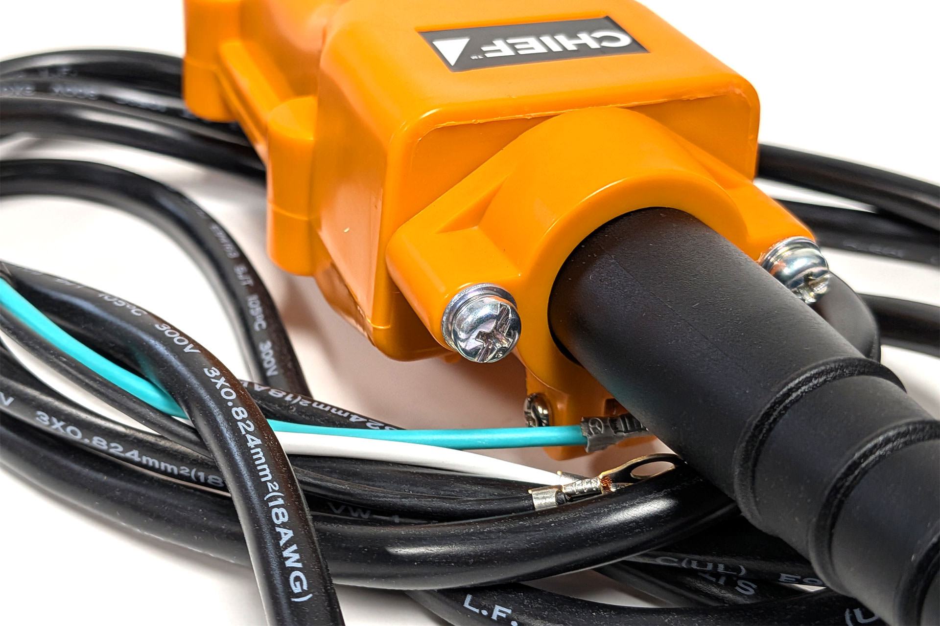 HPU Remote Control: Single-Acting, 2-button, 3-wire, 10 ft. Cord