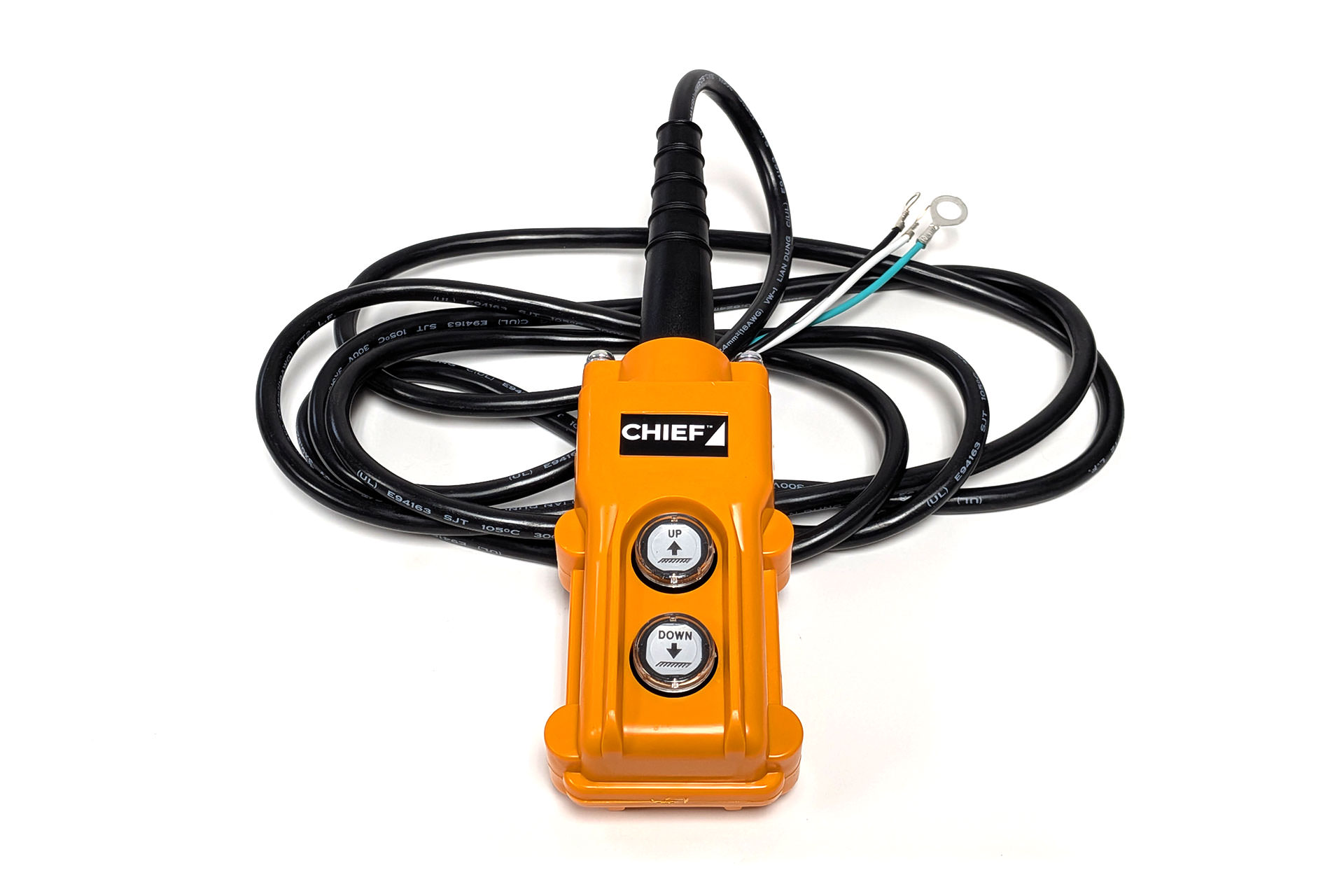 RomaRoRayTYPERUT21 FujikuraTRHYBRID 95-Ｘ HPU Remote Control: Single-Acting, 2-button, 3-wire, 10 ft. Cord
