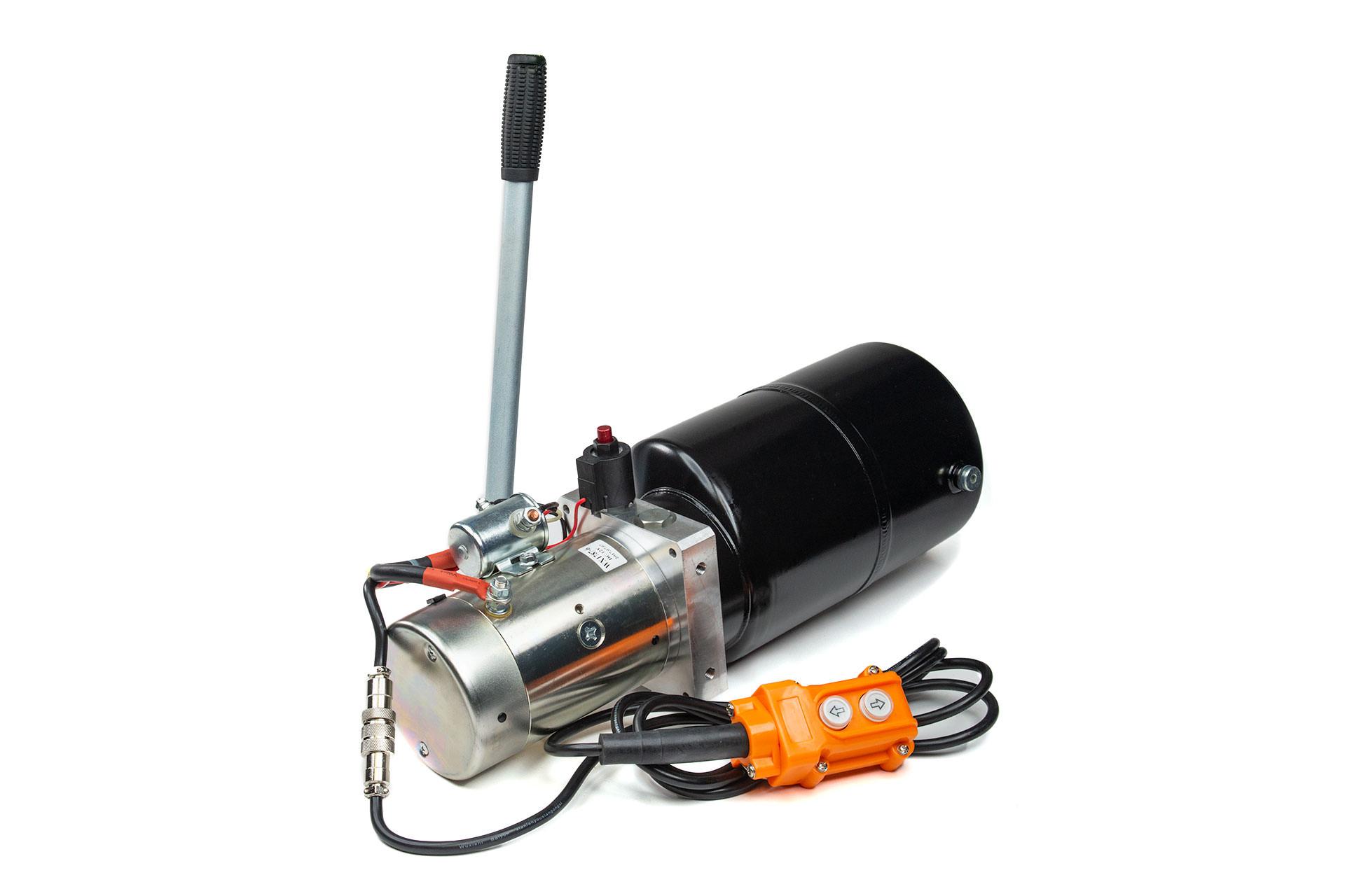 Maxim Power Unit 6 Qt Steel Tank 12 VDC, 3000 PSI, 3/8 NPT, 1.3GPM