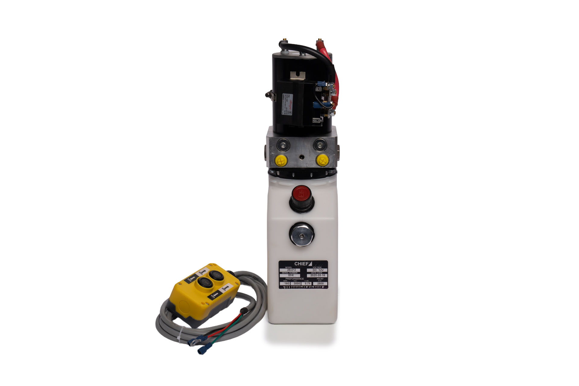 CH3 ‎– CH3 Chief Compact Hydraulic Power Unit 12VDC, Double Acting, SAE 4