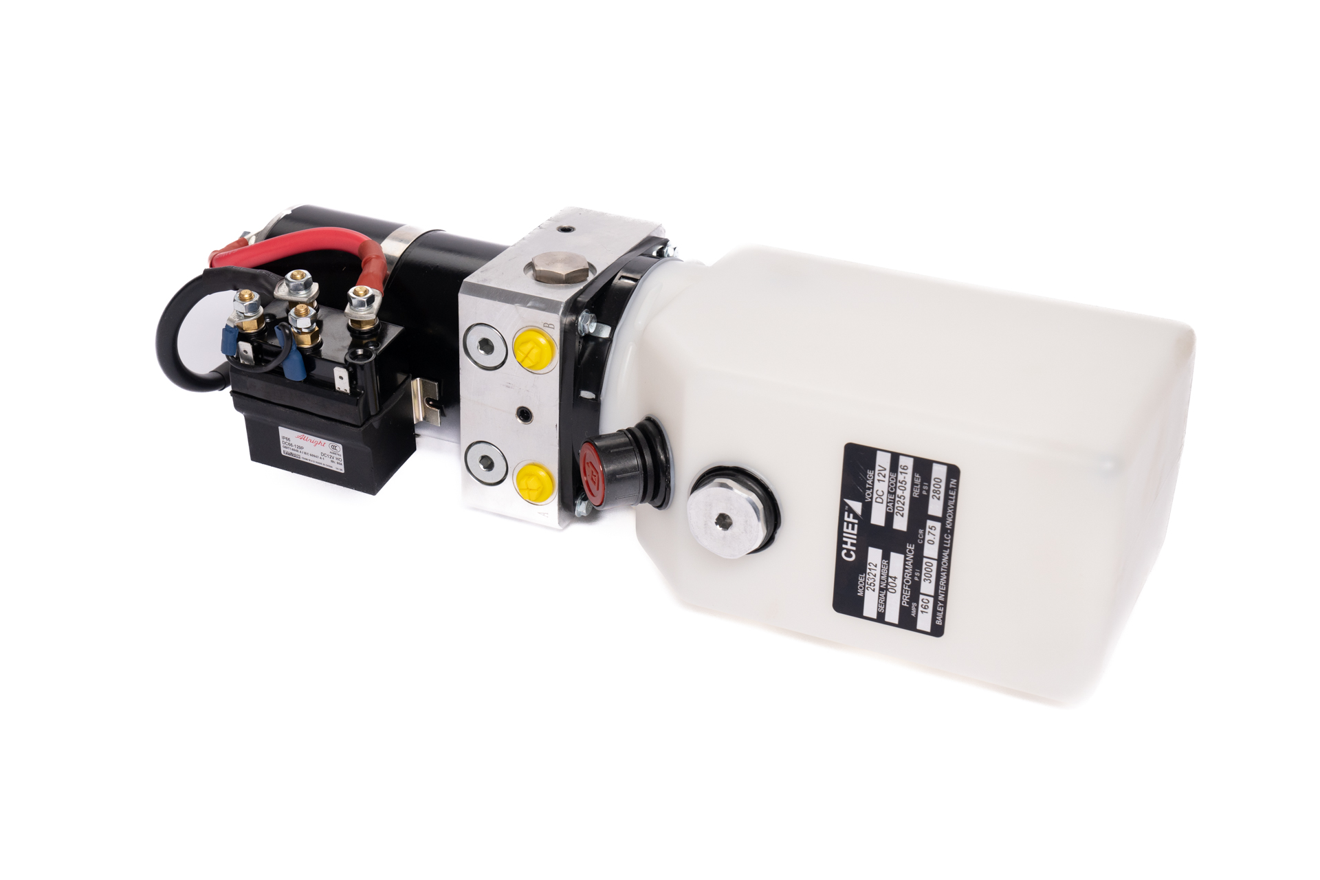 CH3 ‎– CH3 Chief Compact Hydraulic Power Unit 12VDC, Double Acting, SAE 4